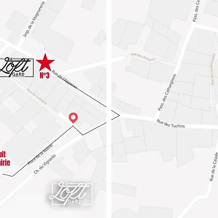 Penzion Le Loft Gard - D'hotes & Privatif *